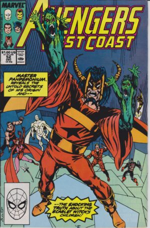 Avengers West Coast #52