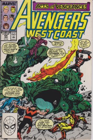 Avengers West Coast #54