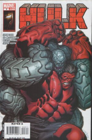 Hulk #3 Red Hulk/A-Bomb variant cover