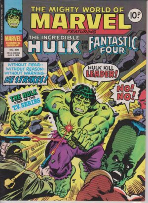 Mighty World Of Marvel issue 306