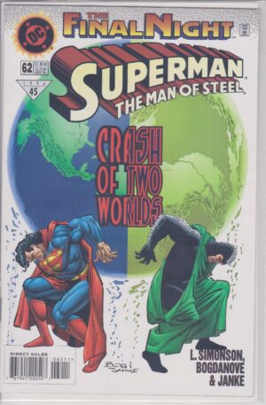 Superman The Man Of Steel issue 62