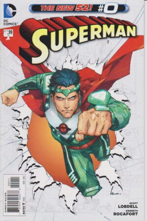Superman issue 0 (variant cover colour)