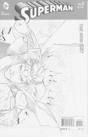 Superman issue 0 (variant cover grey)