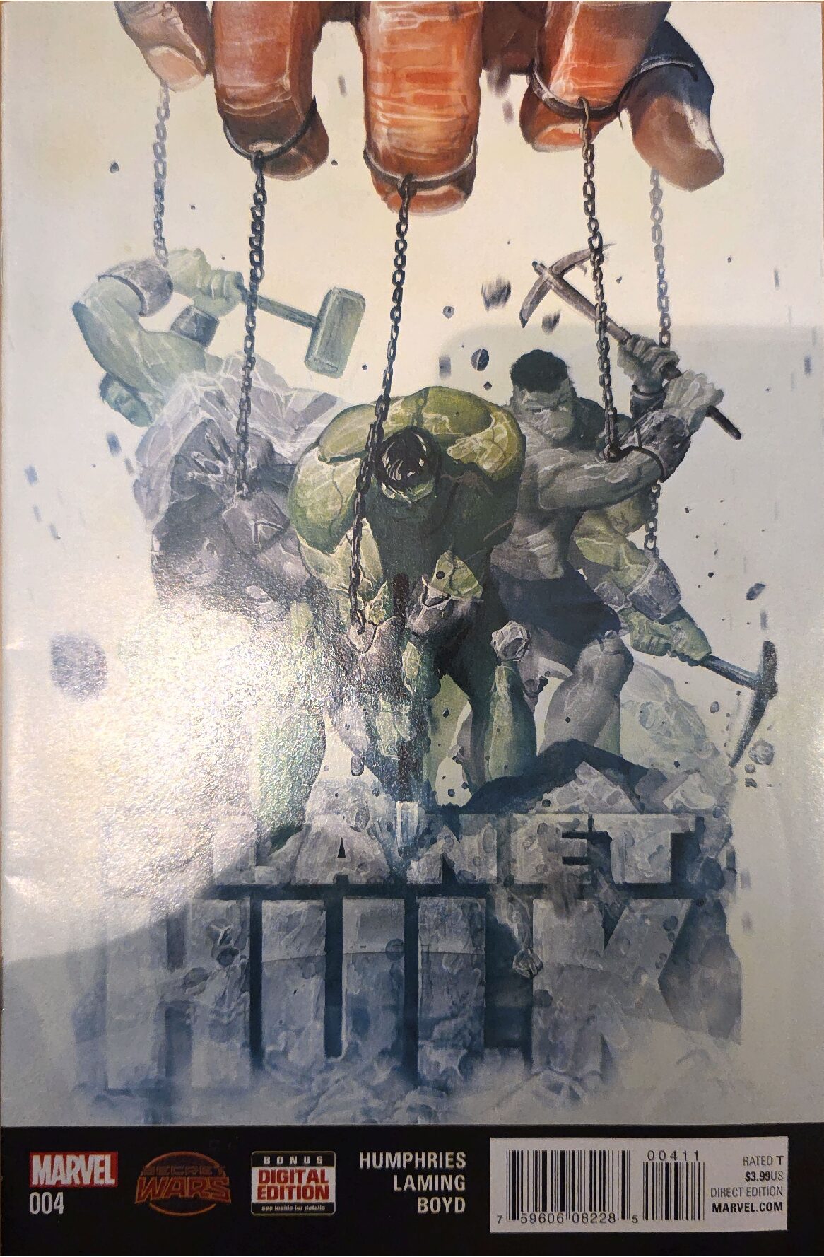 Planet Hulk issue 4
