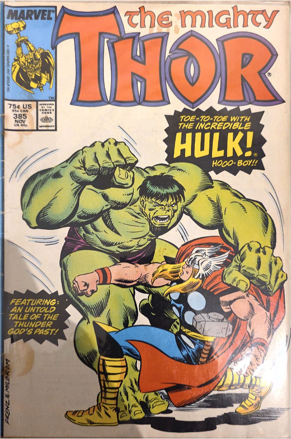 The Mighty Thor issue 385