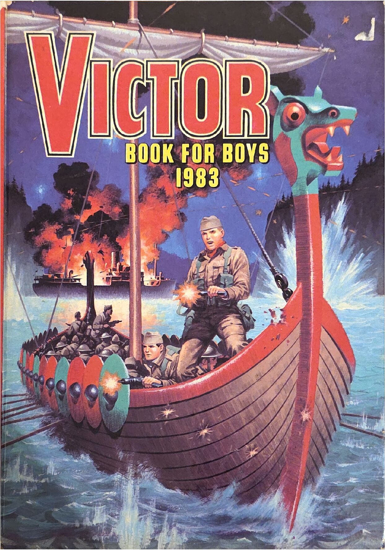 Victor Book For Boys 1983