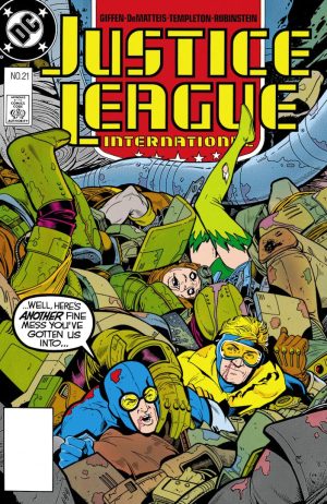 Justice League International issue 21