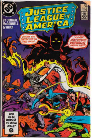 Justice League America issue 252